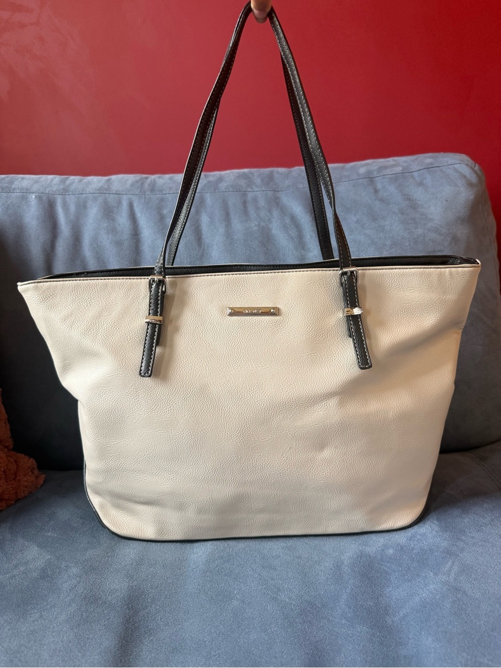 Nine West Tote Bag with Black Trim - Designer Style